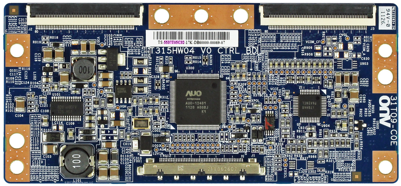 AUO 55.37T05.C32 T-Con Board for DX-37L150A11 37LA45RQ LC37VF72 VR-3725