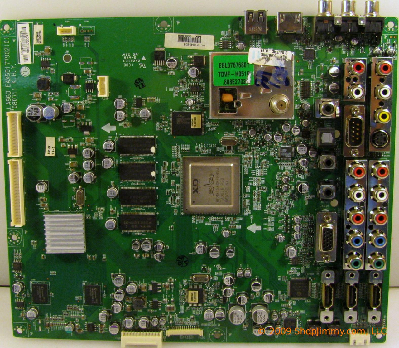 LG AGF67943201 (EAX55177902) Main Board for 42LG70-UG