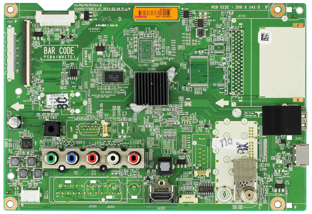 LG EBT62899001 Main Board for 60PN6500-UA