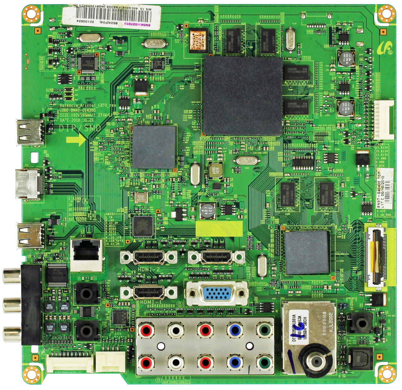 Samsung BN94-02701J Main Board for LN46C630K1FXZA
