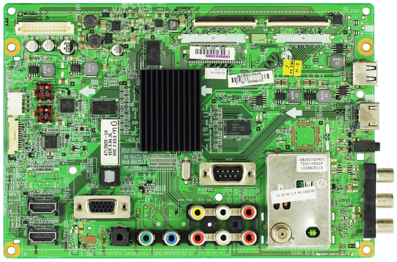 LG EBR66473905 (EAX61352203(1)) Main Board for 42LD520-UA