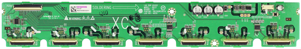LG 6871QXH035A (6870QWC007A) Bottom Center XR Buffer Board