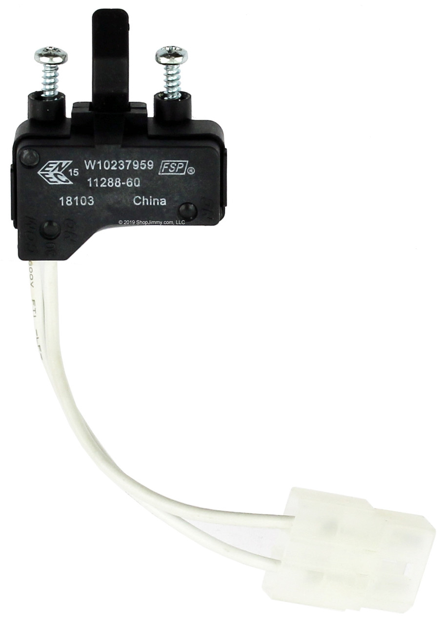 Whirlpool Dryer WPW10237959 Door Switch