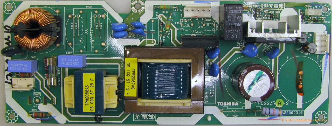 Toshiba 75001410 (PD2237A-2) Sub Power Supply for 32HL95