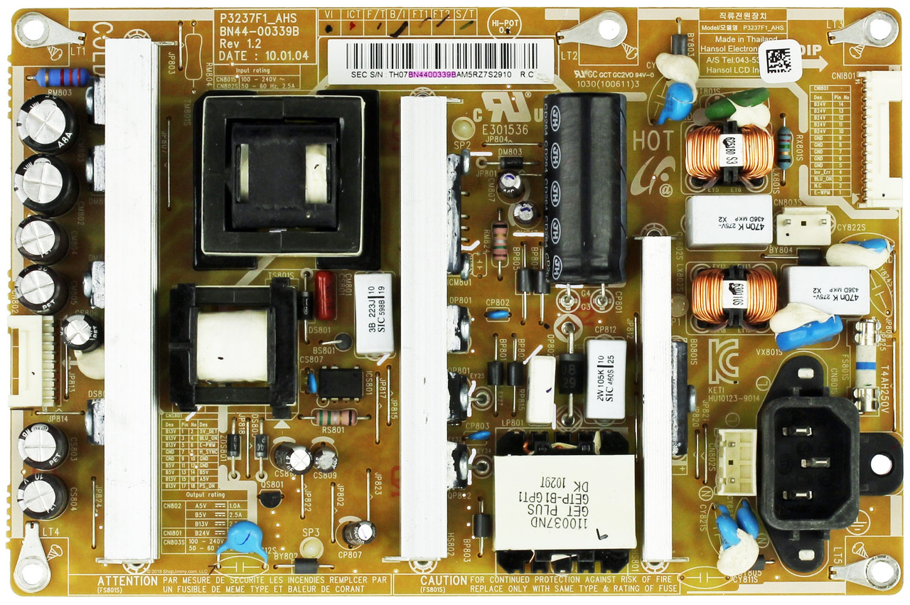 Samsung BN44-00339B Power Supply Unit