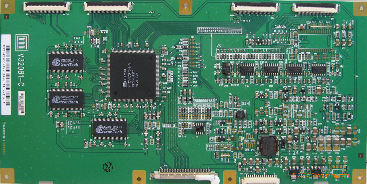 Audiovox 35-A29C0139 (V296W1-C2) T-Con Board for FPE3000