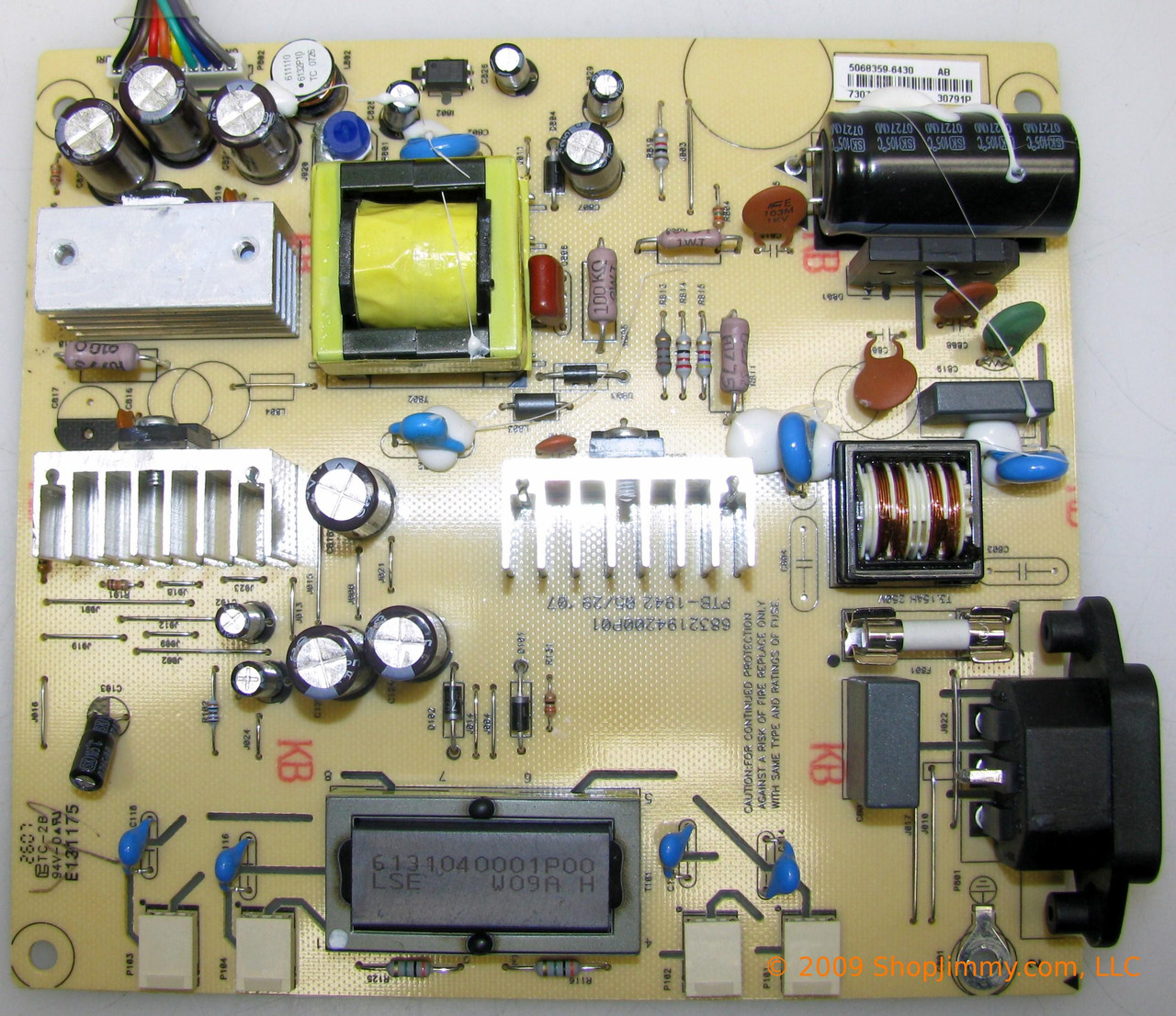 Acer 5068359-6430 Power Supply / Backlight Inverter for P191W