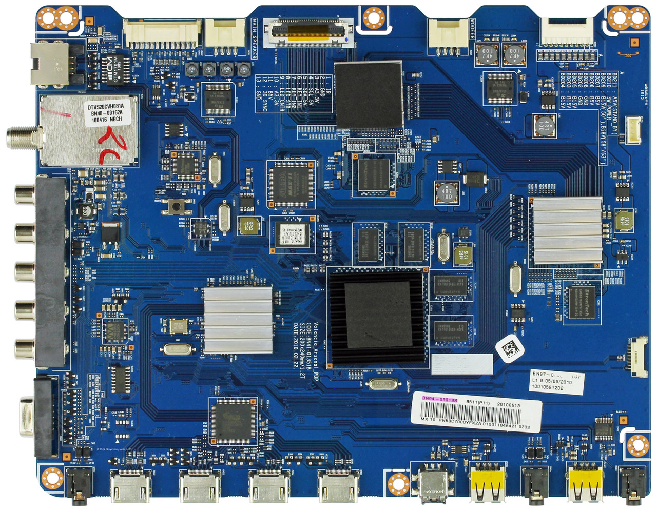 Samsung BN94-03313S Main Board for PN58C7000YFXZA