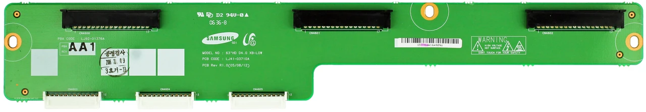 Samsung BN96-02657A (LJ92-01376A) X Buffer Board - Lower