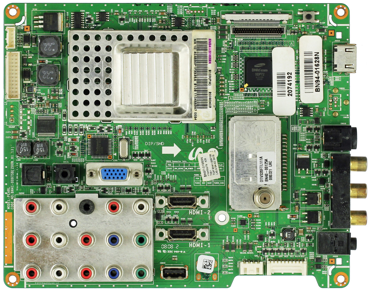 Samsung BN94-01628N Main Board for LN40A530P1FXZA