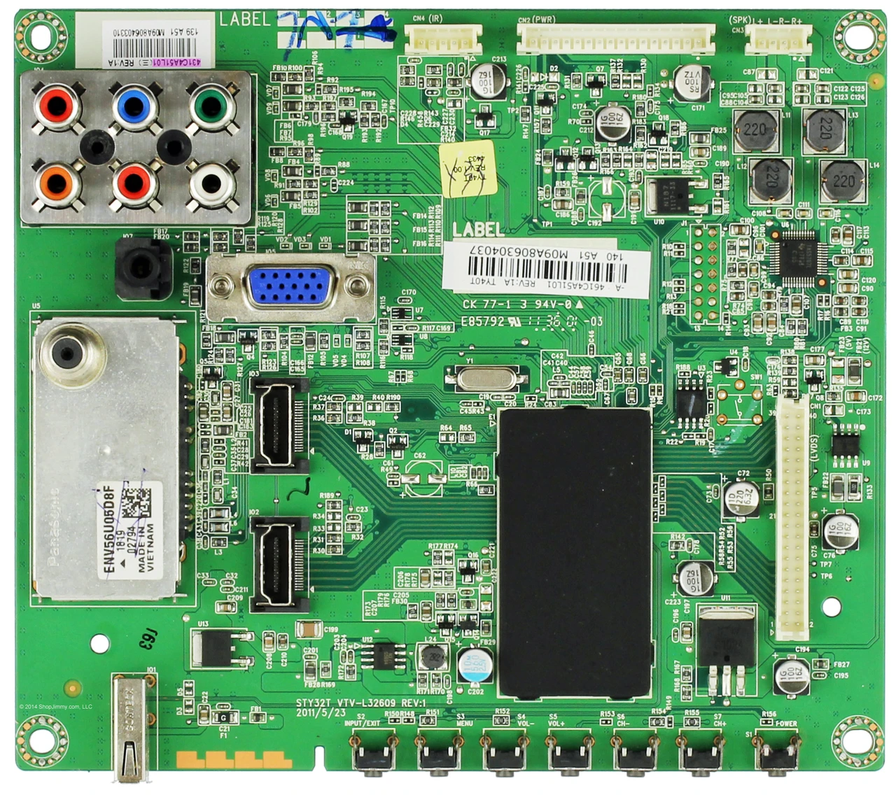 Toshiba 75025867 Main Board for 40FT2U