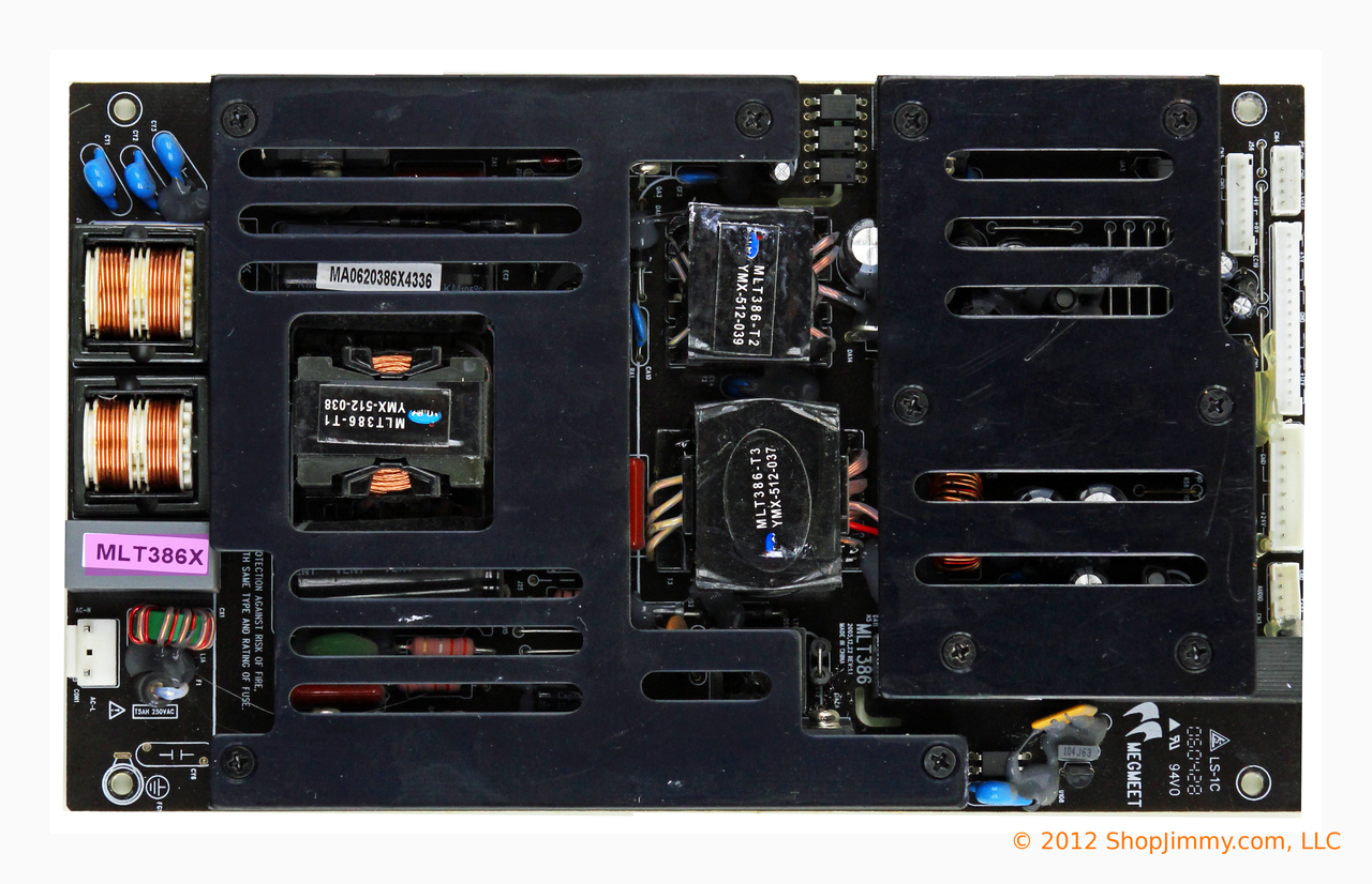 Megmeet MLT386X (MLT386Y) Power Supply Unit