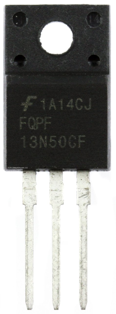Fairchild FQPF13N50CF N-Channel QF E T ® FRFET ® MOSFET (pack of 2)