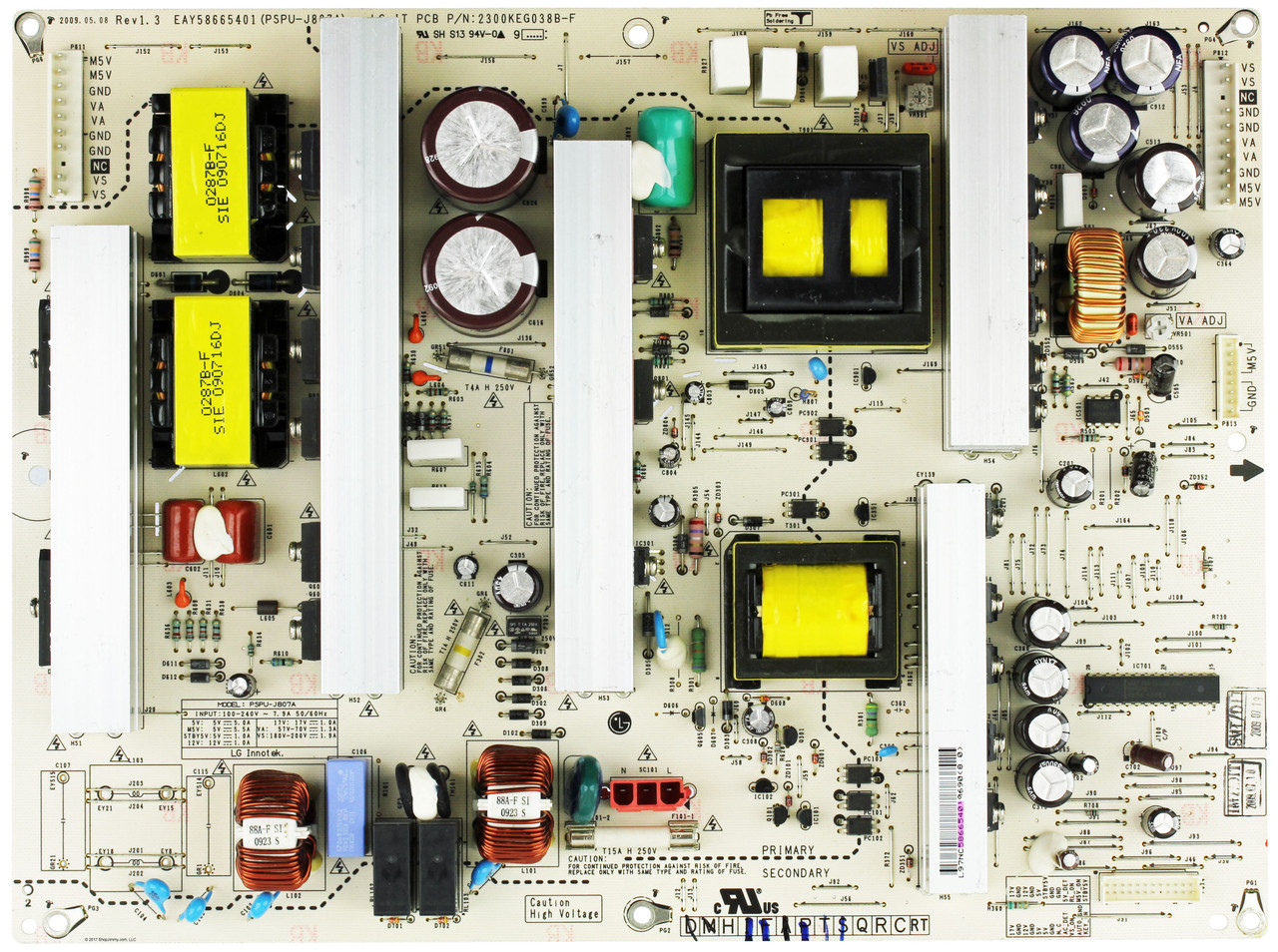 LG EAY58665401 (PSPU-J807A) Power Supply Unit
