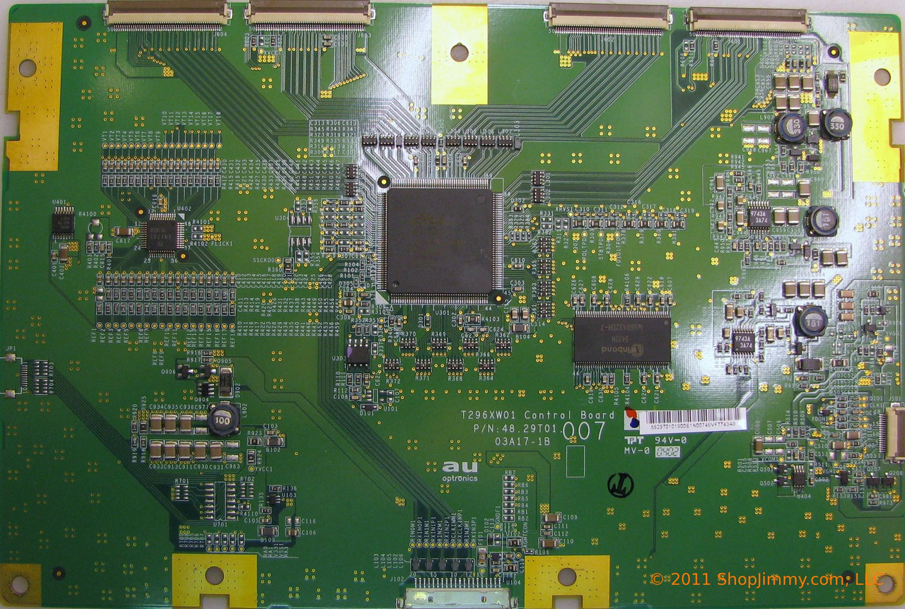 Philips 55.29T01.019 (T296XW01) T-Con Board for 30PF9946D/37