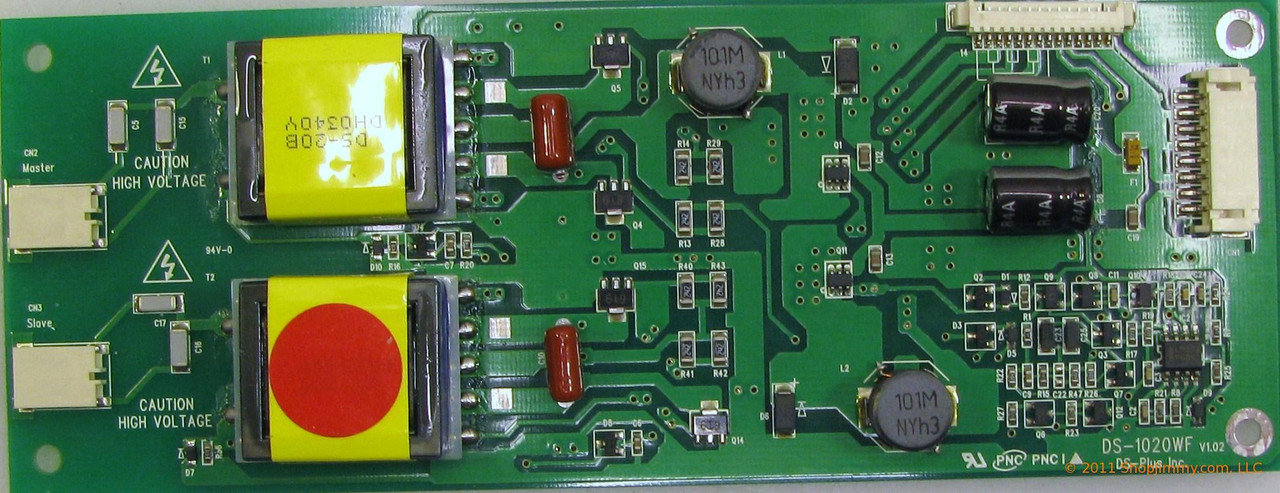 Toshiba 72790545 (DS-1020WF, CI38629) Backlight Inverter