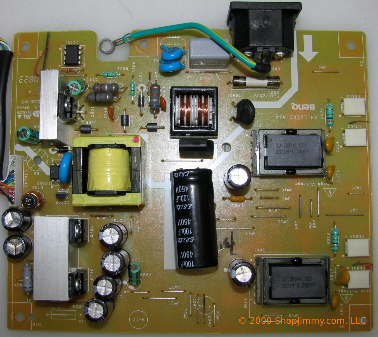 BenQ 4H.L2E02.A34 Power Supply / Backlight Inverter