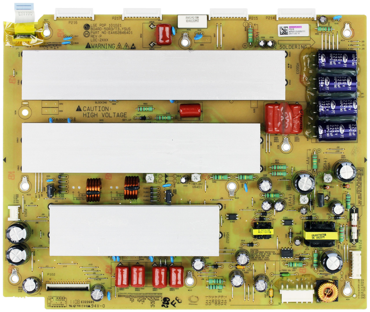 LG EBR69839001 (EBR69839001, EAX62846401) YSUS Board
