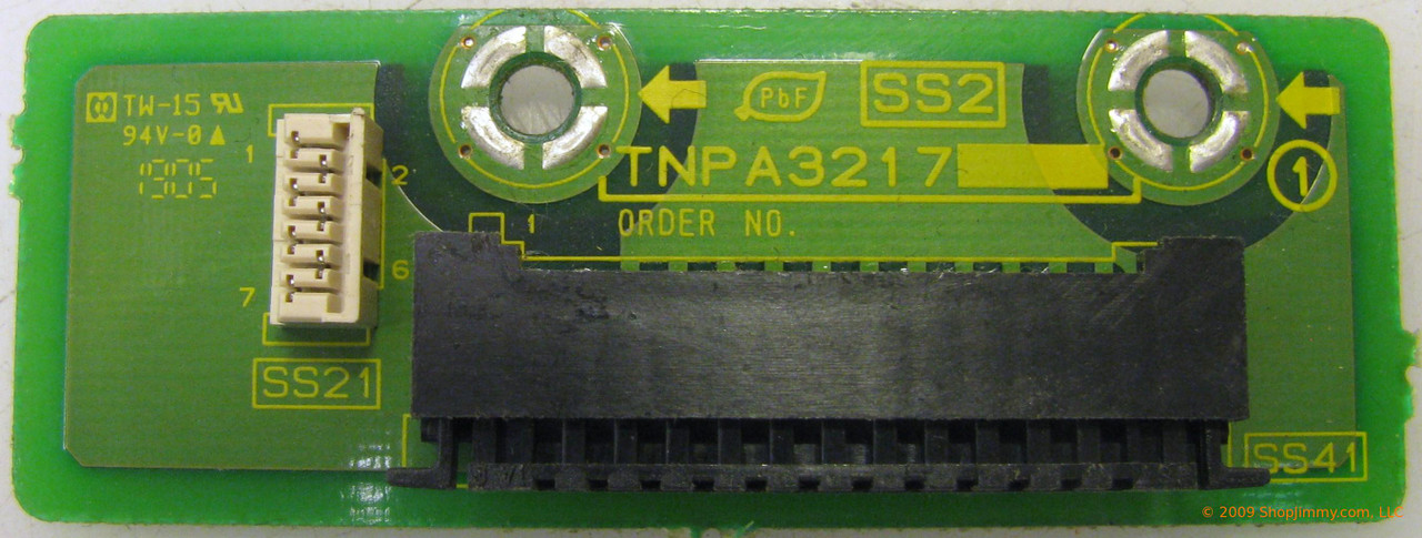 Panasonic TNPA3217 SS2 Board