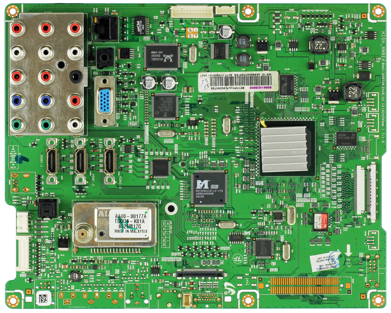 Samsung BN94-01666K (BN41-00972B, BN97-02044P) Main Board