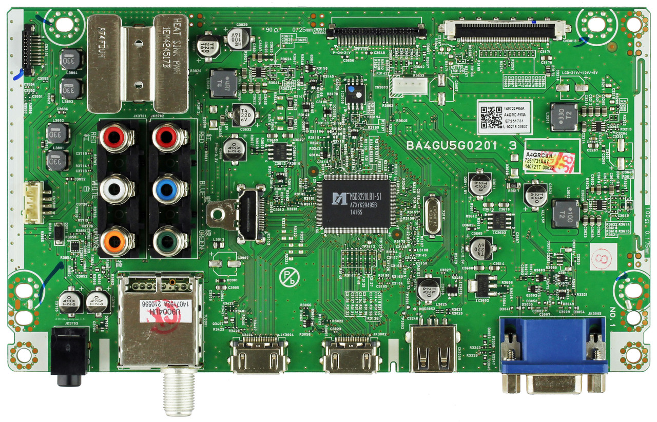 Emerson A4GRCMMA-001 Digital Main Board for LF551EM5