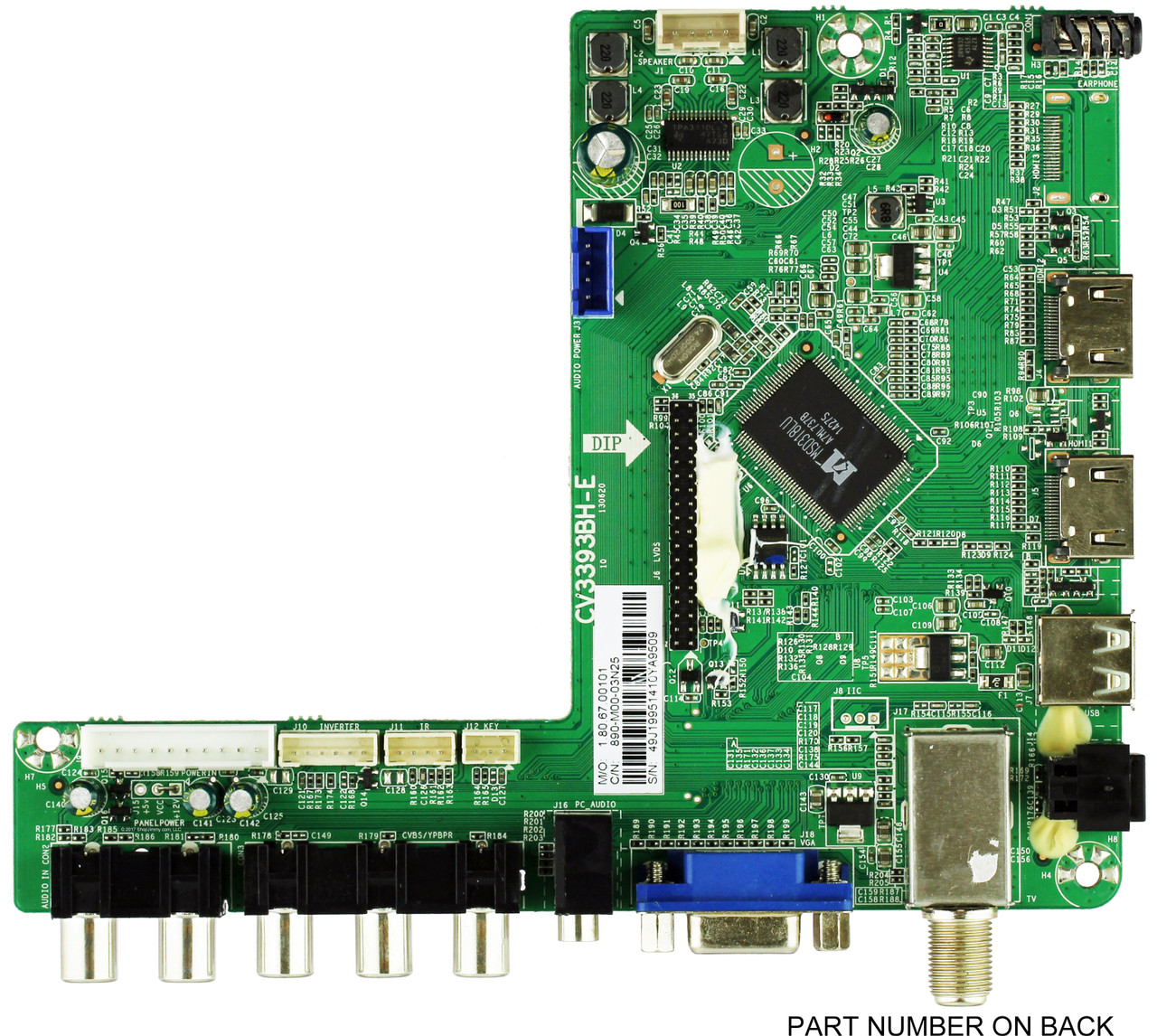 Element SY14550-2 Main Board for ELEFW581 (SERIAL # beginning K1401 only)