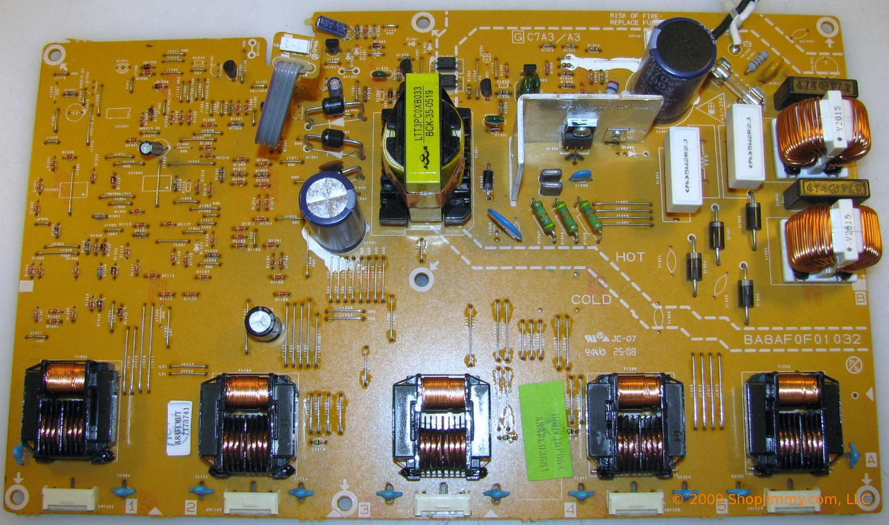 P&F A8AFCMUT (A8AFCMUT, BA8AF0F01032) MUT Board