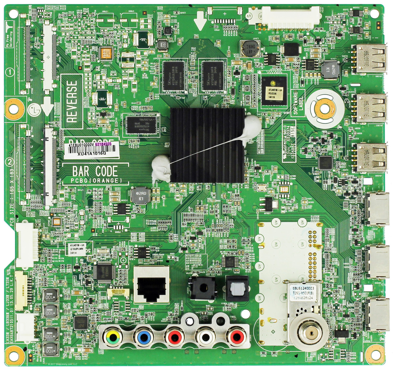 LG EBU62184505 (EAX64872105(1.0), 62184505) Main Board