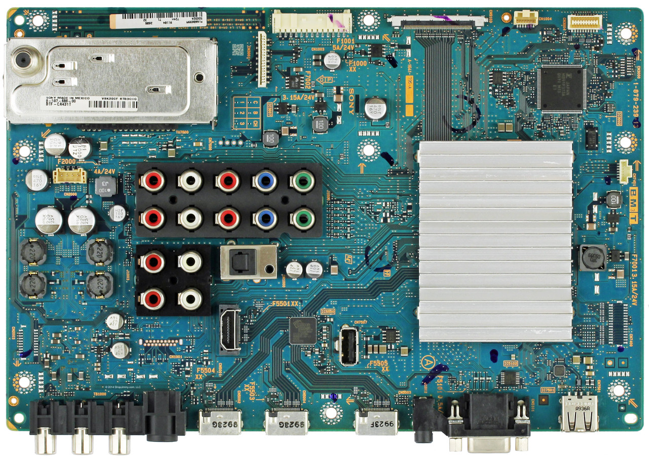 Sony A-1727-318-A (A1660699A) BM3 Board for KDL-32XBR9