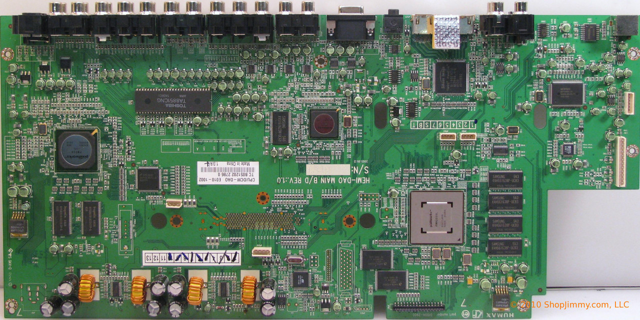 Dell 01004-2900 (01004-2900, HEMI-DA0) Main Board for W3706MC