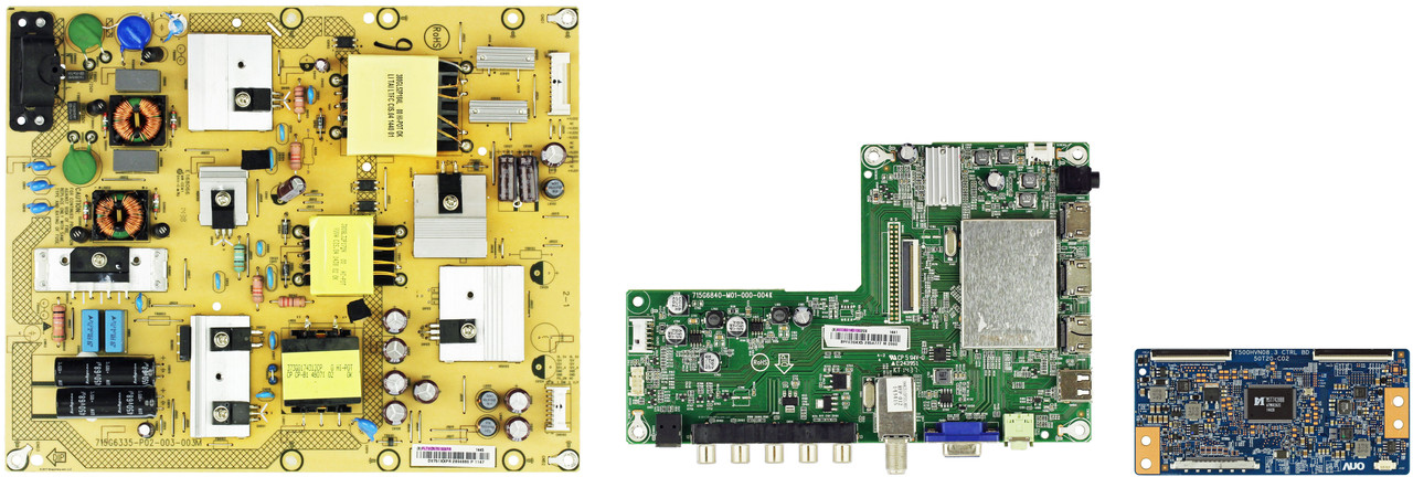 Sharp LC-50LB261U Complete TV Repair Parts Kit -Version 1