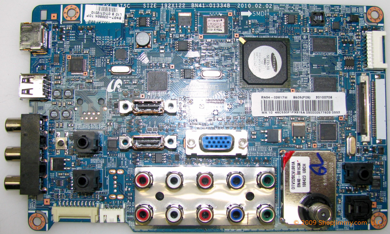 Samsung BN94-02617M Main Board for LN46C530F1FXZA