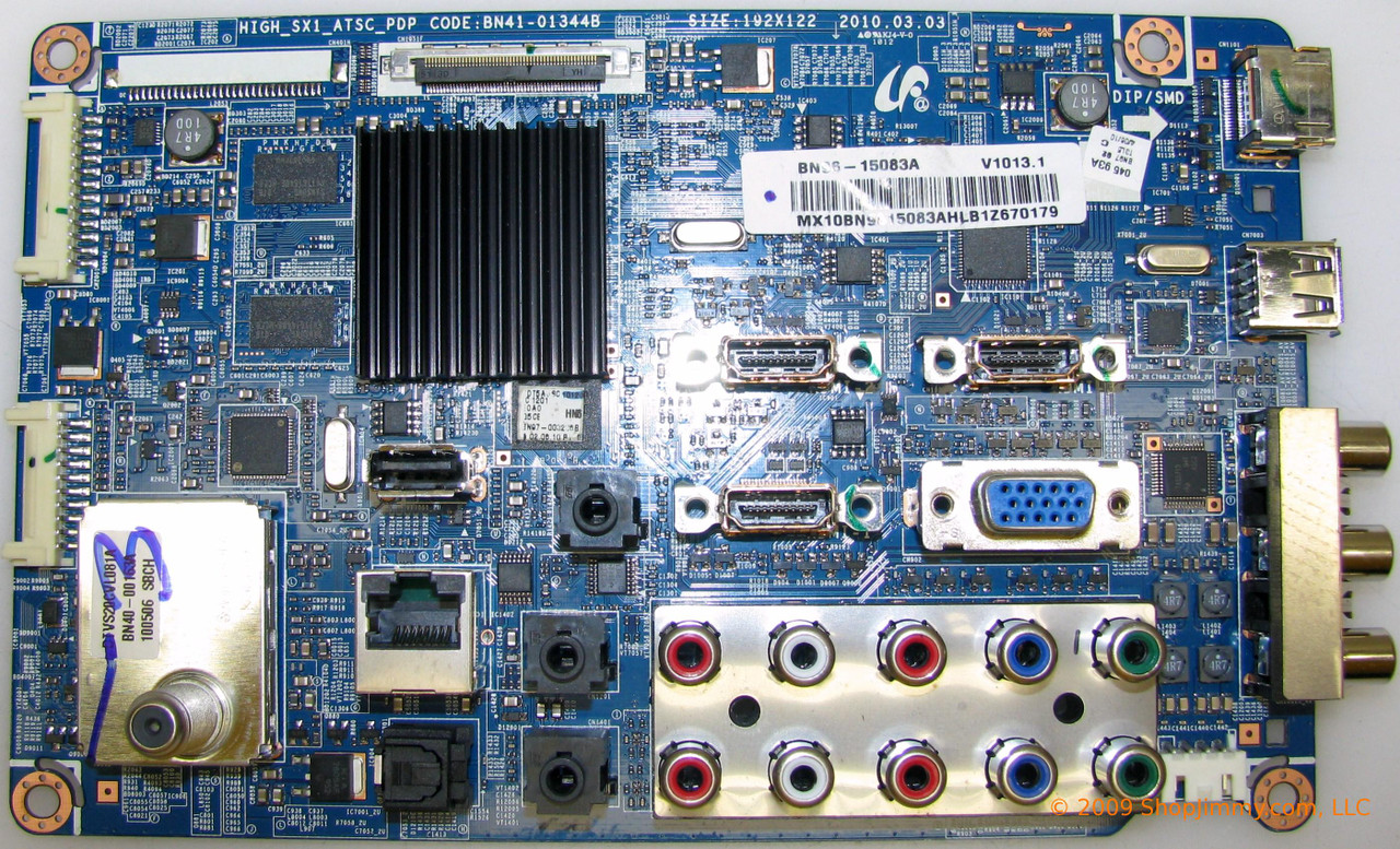 Samsung BN96-15083A Main Board for PN63C590G4FXZA