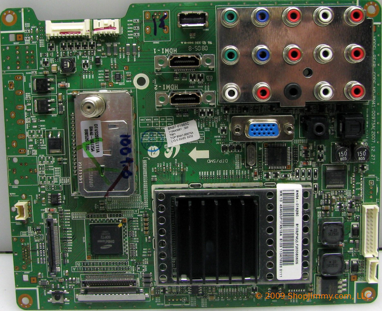 Samsung BN94-01628C Main Board for LN46A550P1FXZA