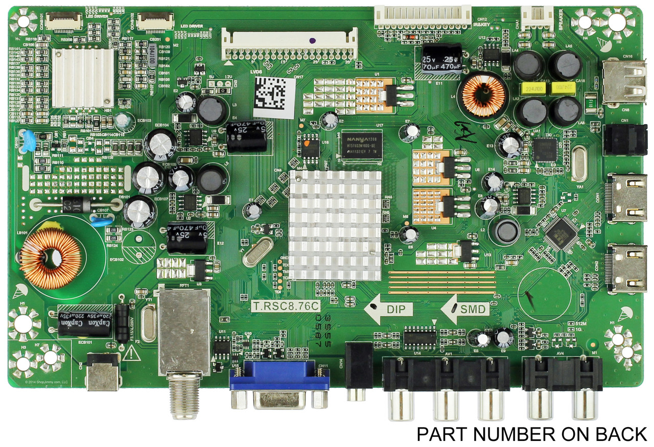 Westinghouse B12083555 (T.RSC8.76C) Main Board for EW39T6MZ