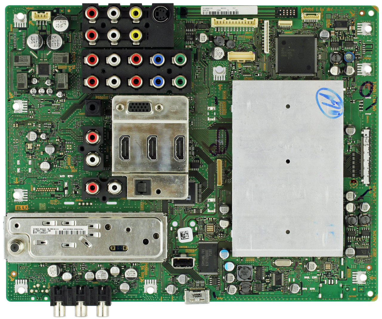 Sony A-1547-091-A (1-876-561-13) BU Main Board for KDL-52W4100