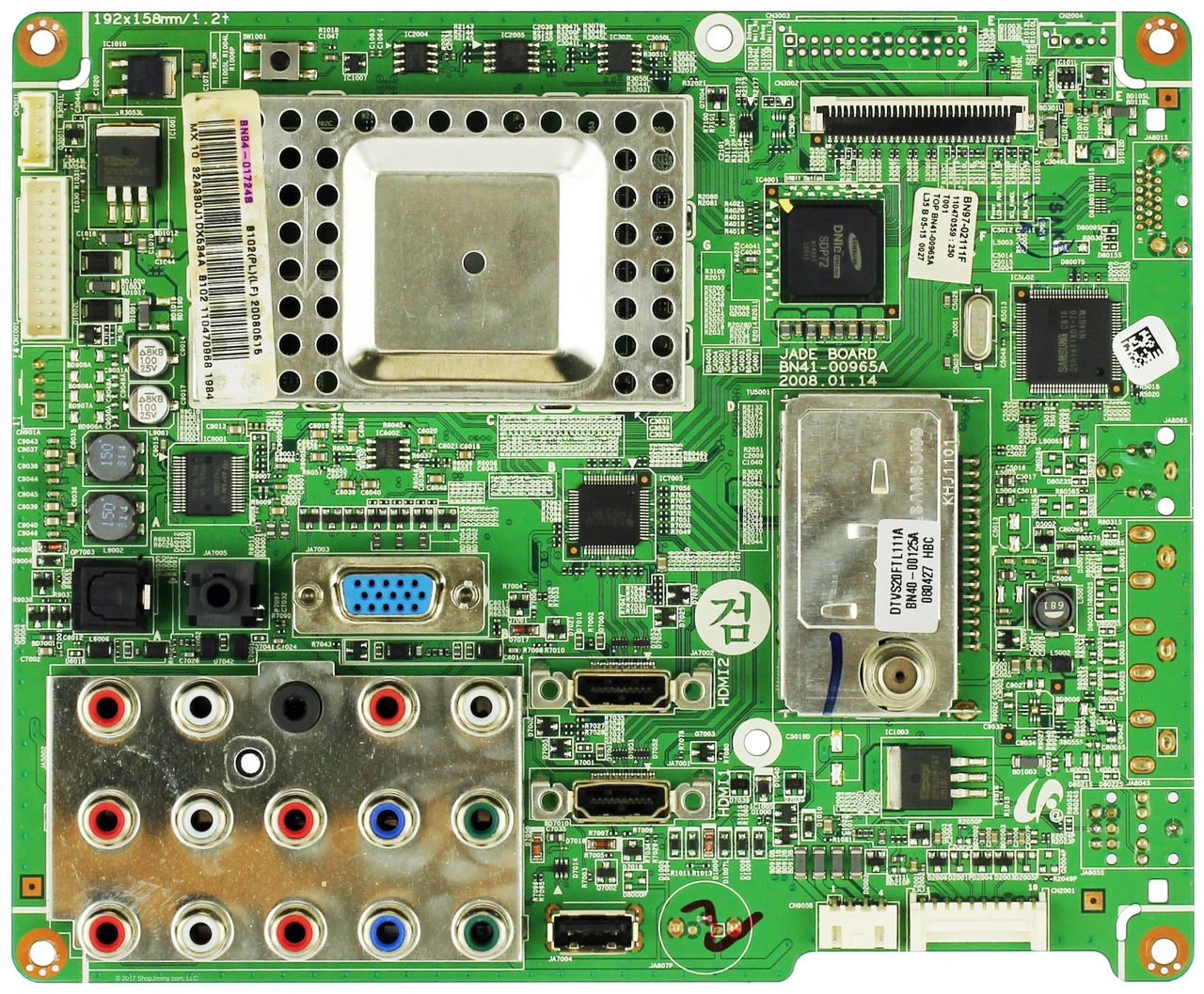 Samsung BN94-01724B (BN41-00965A) Main Board for LN26A330J1DXZA