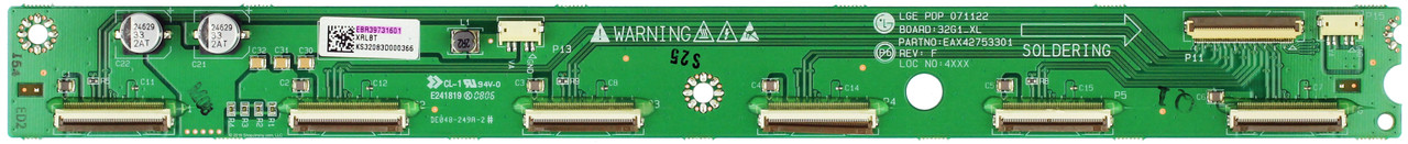 LG EBR39731601 (EAX42753301) Bottom Left XR Buffer Board