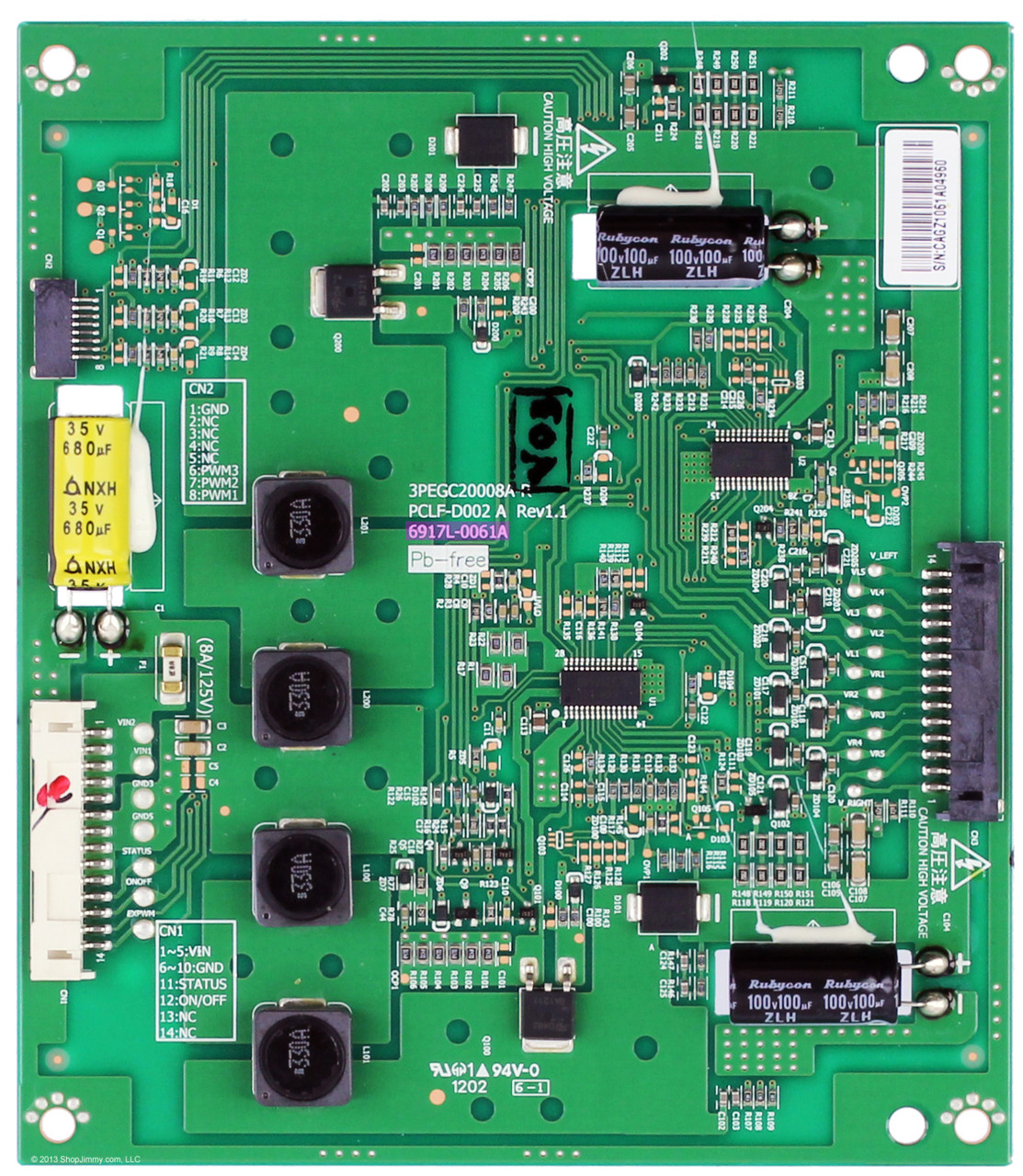 LG 6917L-0061A (3PEGC20008A-R, PCLF-D002A) LED Driver