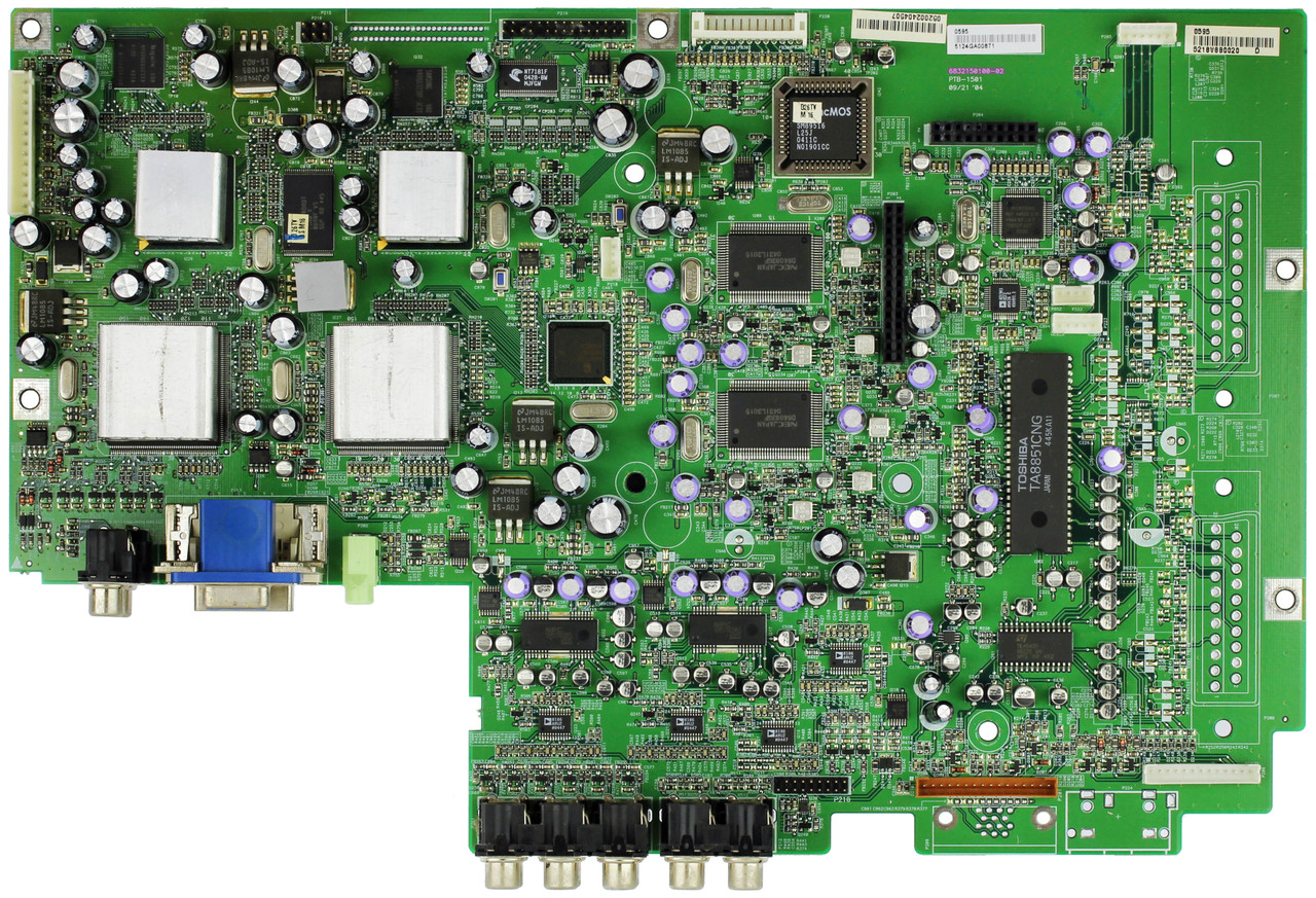 Dell 6832150100-02 (PTB-1501) Main Board for W2600