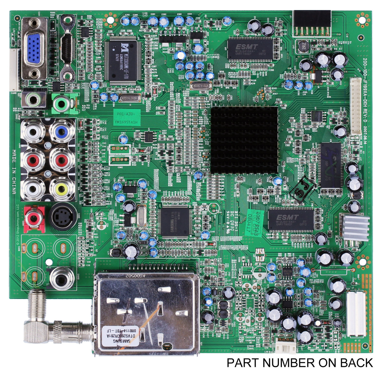 Polaroid 899-AJ0-TM1695TA1H Main Board for FLX-1511B