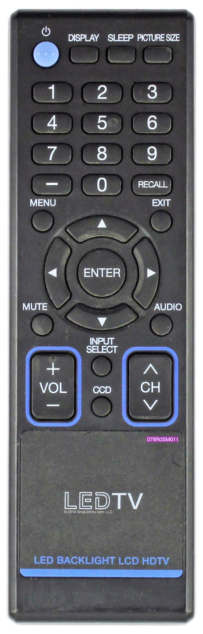 Sansui 076R0SM011 Remote Control
