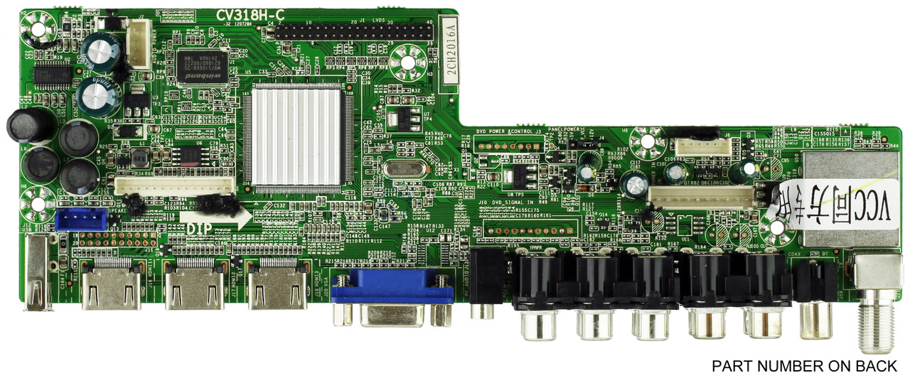 Element 2CH2016 Main Board for ELDFT406 Version 1