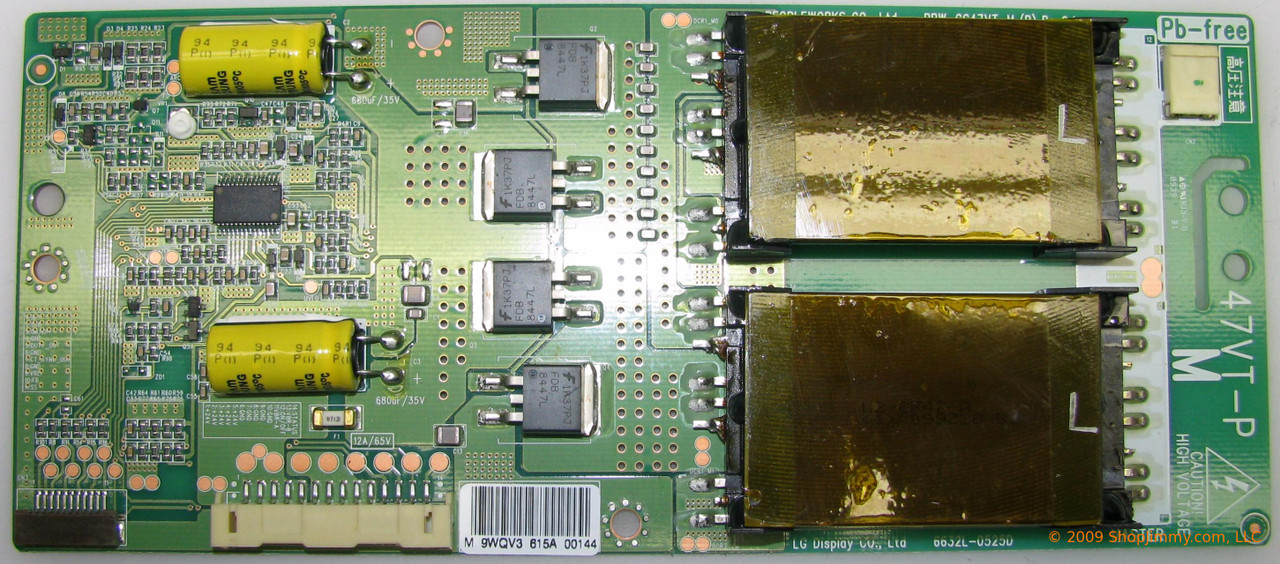 LG 6632L-0525D (PPW-CC47VT-M) Master Backlight Inverter