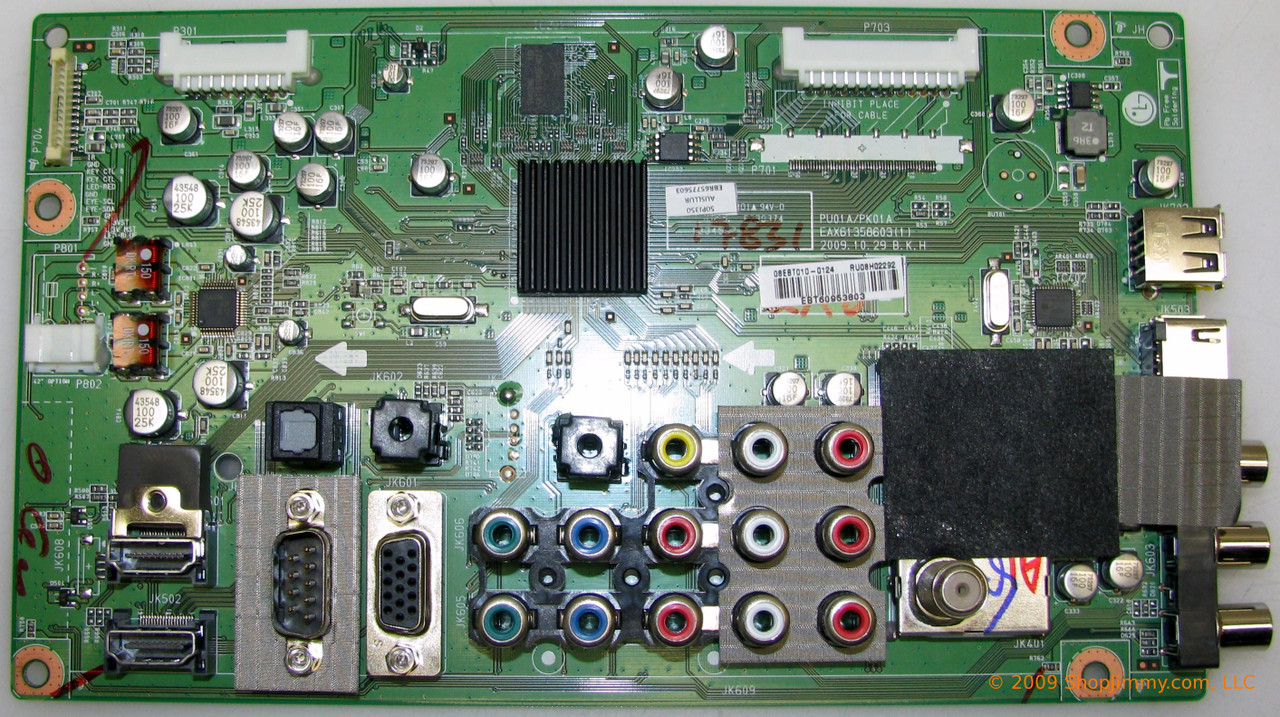 LG EBT60953803 (EAX61358603(1)) Main Board for 50PJ350-UB