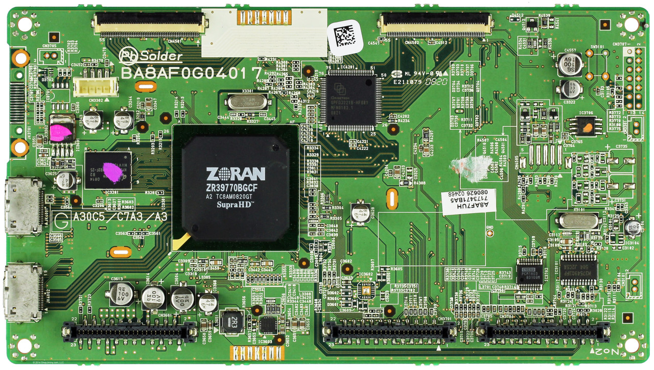 Emerson/Funai 1ESA17767 (BA8AF0G04017) Digital PCB Assembly