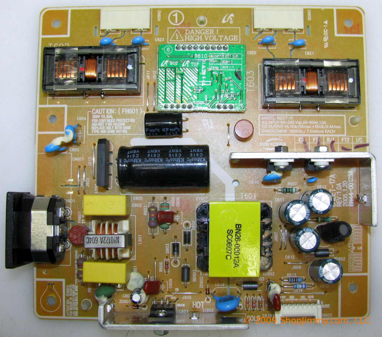 Samsung BN44-00123A Power Supply / Backlight Inverter