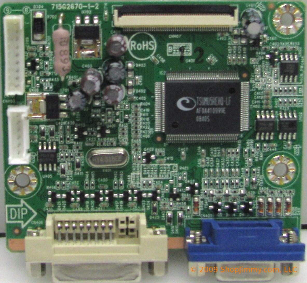 AOC CBPF82MPA1H3 (82MPA1H3) Main Board for TFT22W90PS 2217V