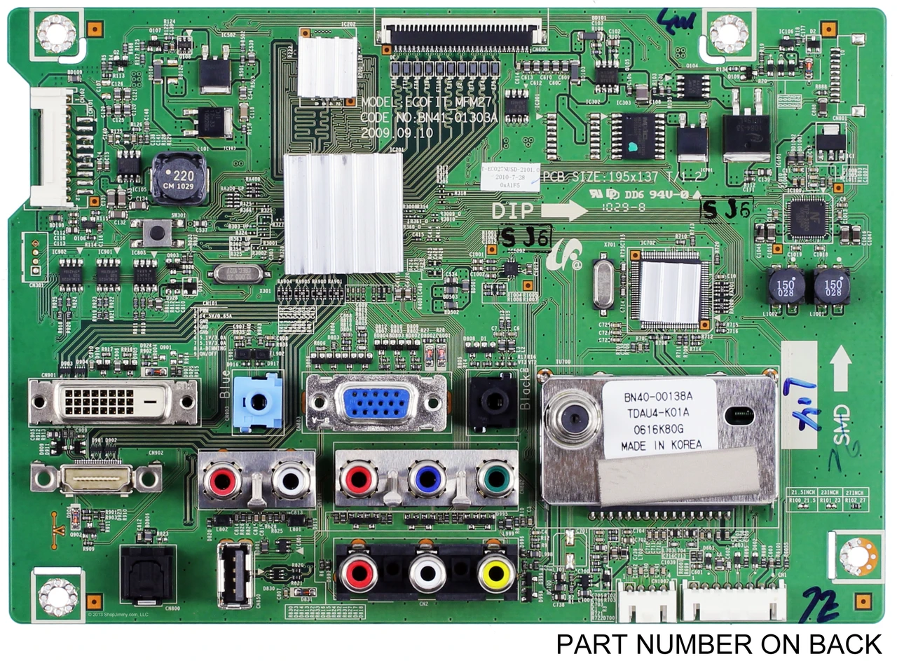 Samsung BN94-02993N Main Board for LS27EMNKUY/ZA EM27TS