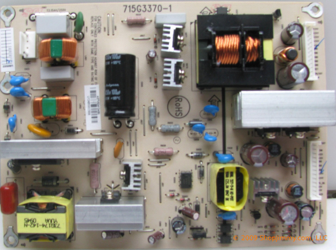 Toshiba ADTV92412AB5 (715G3370-1) Power Supply for 26AV615DB